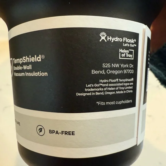 NWT! Hydro Flask Matte Black Mug Insulated Tumbler w/ Straw - Picture 8 of 10